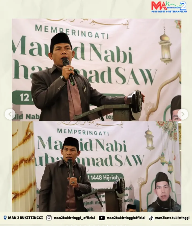 PERINGATAN MAULID NABI 1448 H MAN 2 KOTA BUKITTINGGI